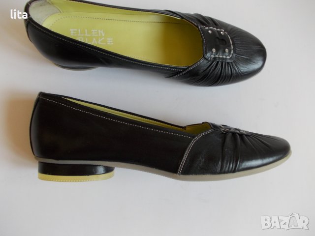 Кожени обувки ELLEN BLAKE № 36/ 37, снимка 3 - Дамски ежедневни обувки - 40301019