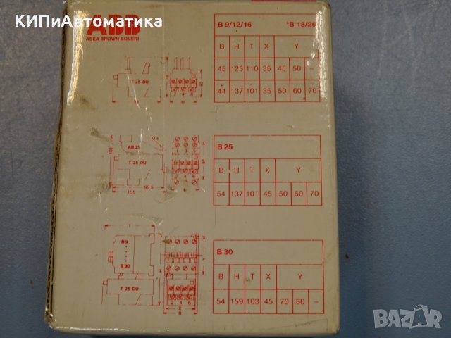 термично реле ABB T25 DU 25A thermal relay, снимка 10 - Резервни части за машини - 37513250