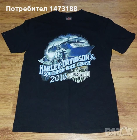 Оригинални тениски Harley-Davidson , снимка 3 - Фен артикули - 45052614