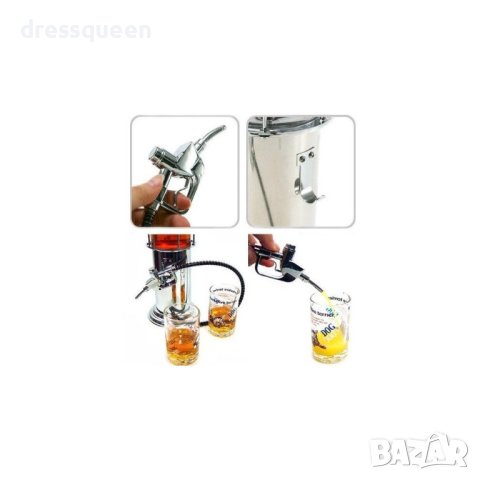 1115 Ретро бензинова колонка диспенсър за напитки , снимка 2 - Други стоки за дома - 44129112