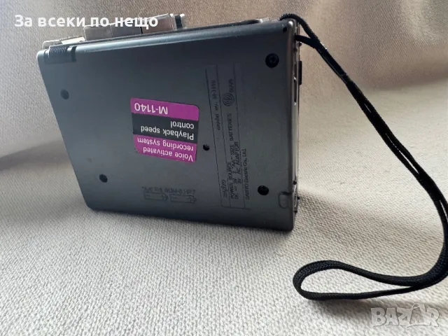 Sanyo M-1140 Walkman , Уокмен Sanyo, снимка 7 - Други - 48657611