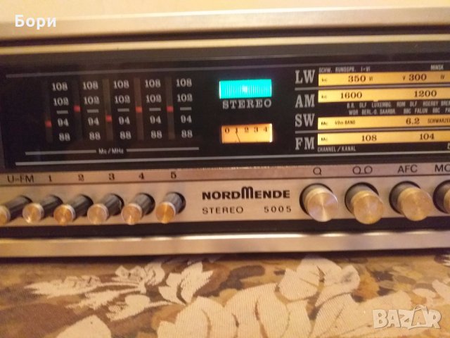 Ресивър NORDMENDE 5005 STEREO, снимка 5 - Ресийвъри, усилватели, смесителни пултове - 27354328