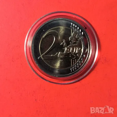 Люксембург 2 евро 2019 100 г. Всеобщо избирателно право, снимка 2 - Нумизматика и бонистика - 49569121