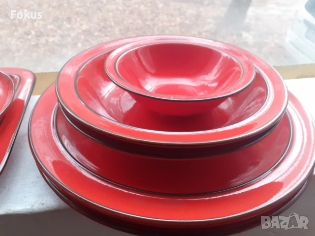 Сервиз за двама немска глазирана керамика Thomas, снимка 5 - Антикварни и старинни предмети - 53445363