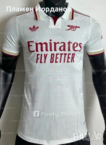 Футболна тениска Арсенал - 2025/2026 Arsenal, снимка 3 - Футбол - 51237138