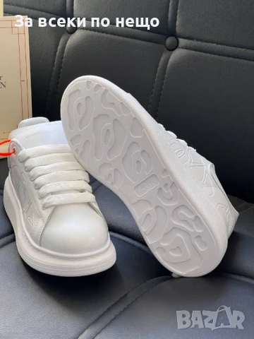 Alexander McQueen Дамски Бели Маратонки👟Дамски Спортни Обувки Александър Макуин Код E712, снимка 4 - Маратонки - 51223725