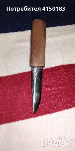 Кован нож Якут от ШХ15 , снимка 3 - Ножове - 53055472