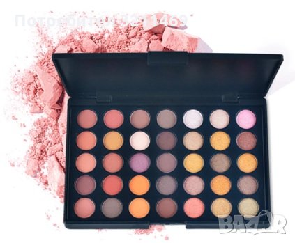 35 цвята сенки палитра, снимка 3 - Декоративна козметика - 34985412