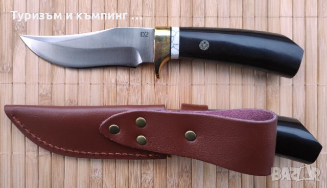 Ловен нож /ръчна изработка и стомана D2 /, снимка 8 - Ножове - 43330068