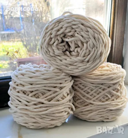 Плюшена прежда, снимка 2 - Декорация за дома - 49367576