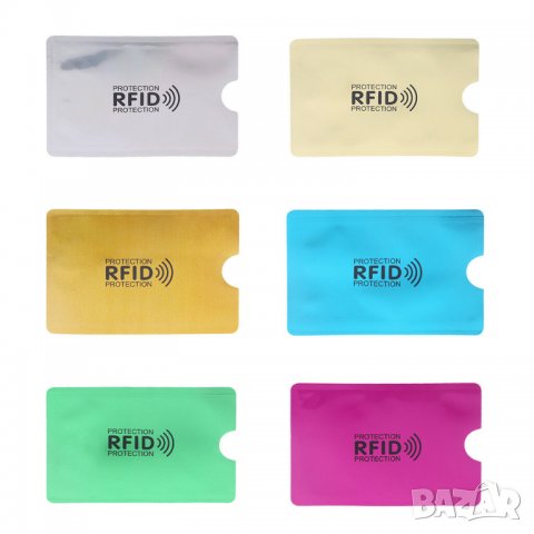 Калъф за банкови карти кредитни дебитни протектор чип RFID 4, снимка 3 - Други стоки за дома - 27342621