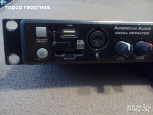 American Audio media operator ,MP 3 плеър.Професионален!, снимка 3 - Ресийвъри, усилватели, смесителни пултове - 27594052