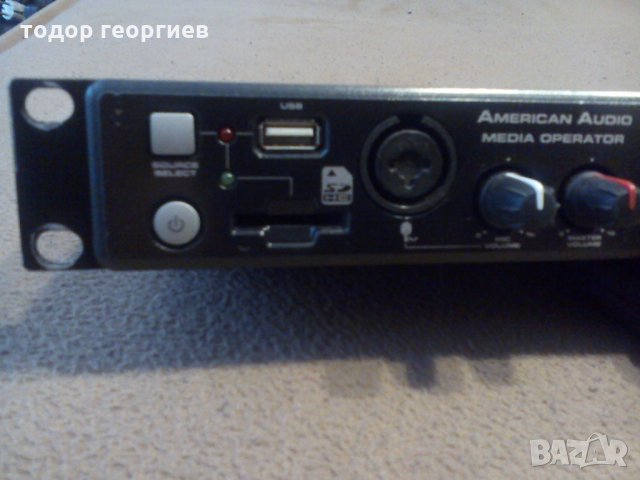 American Audio media operator ,MP 3 плеър.Професионален! Бонус sd карта със фонова  музика., снимка 3 - Ресийвъри, усилватели, смесителни пултове - 27594052