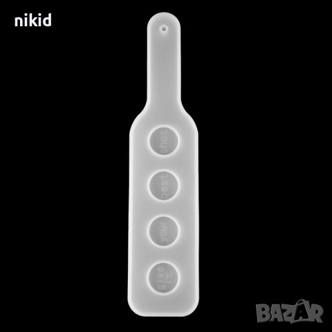 Дъска основа подложка поднос за шотове чаши вино силиконов молд форма смола и др, снимка 4 - Форми - 43523820