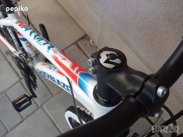 Продавам колела внос от Германия  Оригинален алуминиев детски велосипед SHOCKBLAZE WARRIOR 20 цола п, снимка 15 - Велосипеди - 33447490