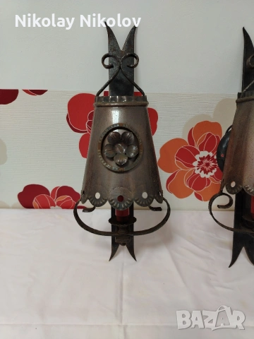 Битови лампи за стена , снимка 6 - Настолни лампи - 53144721