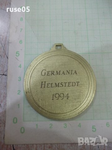Медал "GERMANIA HELMSTEDT 1994", снимка 2 - Други ценни предмети - 38256644