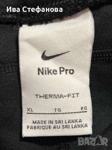 Нов оригинален уникален черен спортен клин Nike Найк nike размер ХЛ XL, снимка 6 - Клинове - 51610410