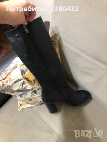 Дамски ботуши от естествена кожа- 39 номер