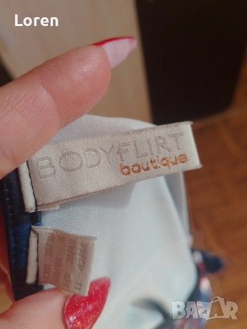 *Bodyflirt boutique*Блуза на раета с модни чарлстон ръкави и дълбоко деколте, снимка 8 - Блузи с дълъг ръкав и пуловери - 52907994