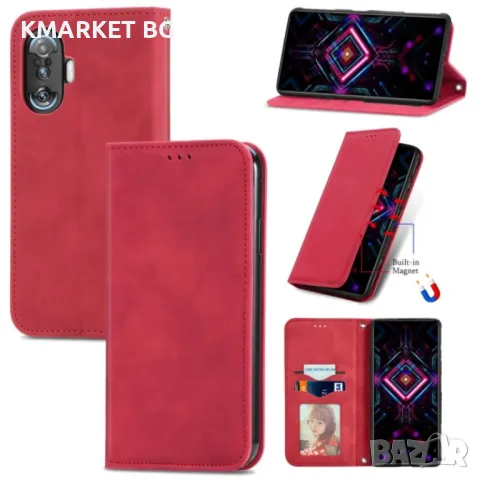 Xiaomi Redmi K40 Gaming Wallet Калъф и Протектор, снимка 3 - Калъфи, кейсове - 48753197