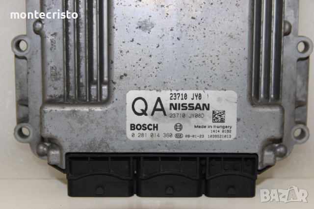 Моторен компютър ECU Renault Koleos (2008-2011г.) 23710 JY0 / 23710JY0 / 0 281 014 360 / 0281014360, снимка 2 - Части - 44890196