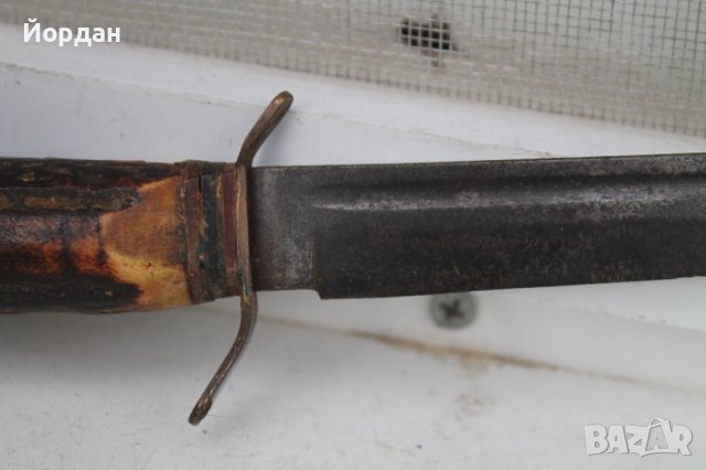 Немски ловен нож , снимка 3 - Антикварни и старинни предмети - 38376095