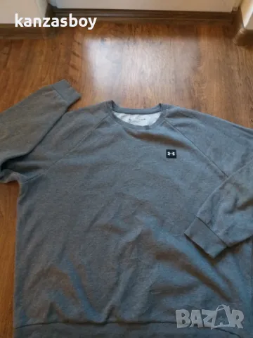 Under Armour Rival Fleece Crew - мъжка памучна блуза ХЛ, снимка 4 - Блузи - 48298869