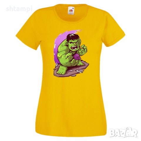 Дамска тениска Marvel Hulk Игра,Изненада,Подарък,Геймър,, снимка 11 - Тениски - 36741084
