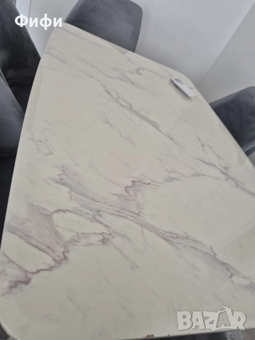 Маса за трапезаря с 6 стола, снимка 3 - Маси - 52967838