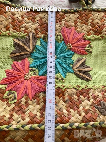 Дамска лятна чанта, снимка 5 - Чанти - 46596667