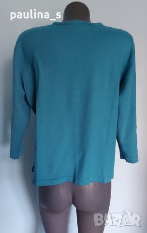 Марков винтидж пуловер тип туника "Mari Malva" / голям размер , снимка 5 - Блузи с дълъг ръкав и пуловери - 43460368