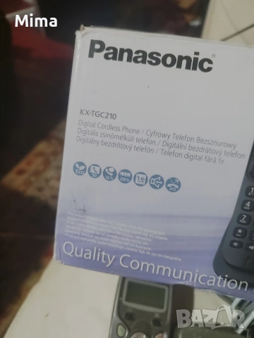 Panasonic KX-TGC21 Стационарен телефон , снимка 2 - Други - 52555160