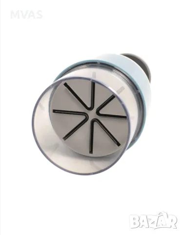 Нов ръчен чопър за зеленчуци плодове RoyaIVKB ротационен син, снимка 4 - Други - 49744280