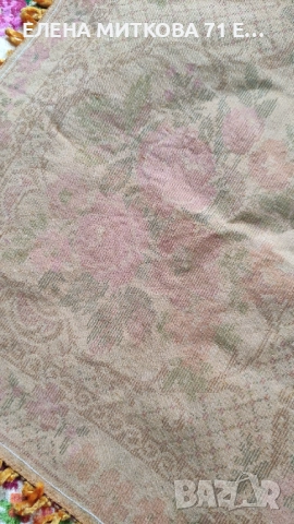 Кадифена покривка за маса страхотни цветове винтидж, снимка 8 - Покривки за маси - 52869559