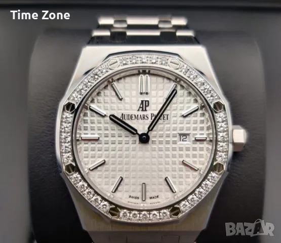 Audemars Piguet Royal Oak 33mm Steel White Dial Diamond Дамски Различни Варианти
