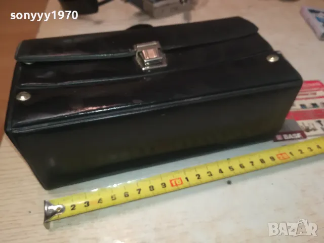 ОРИГИНАЛНА КОЖЕНА ЧАНТА ЗА 10 АУДИОКАСЕТИ 2404251025, снимка 10 - Аудио касети - 50016844