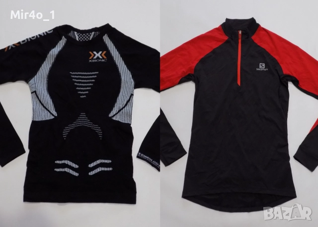 блуза x-bionic/salomon фанела екип горнище тениска худи суичър туризъм планина дамска оригинална S