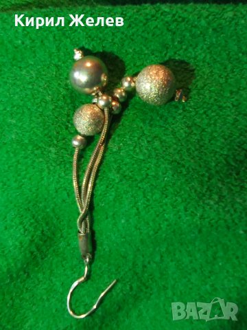 АРТИСТИЧНА ДЕБЕЛО ПОСРЕБРЕНА ФЕШЪН ОБЕЦА от БЛАГОРОДНА НЕРЪЖДАЕМА СТОМАНА с ПЕЧАТ 925 / 74271, снимка 11 - Обеци - 40502138