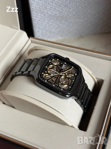 Rado True Square Automatic Open Heart 38mm, снимка 8 - Мъжки - 53580587