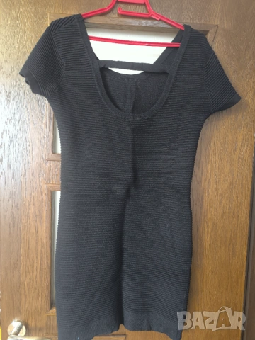 Къса черна рокля, снимка 2 - Рокли - 53211186