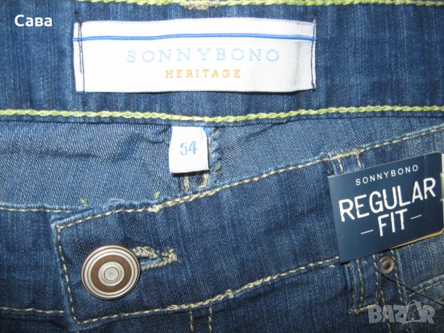 Къси дънки SONNY BONO  мъжки,Л, снимка 4 - Дънки - 37598784