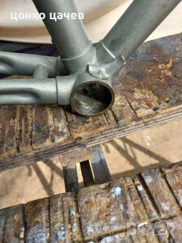 продавам ретро рамка с вилка и чашки 55размер puch, снимка 12 - Части за велосипеди - 50605758