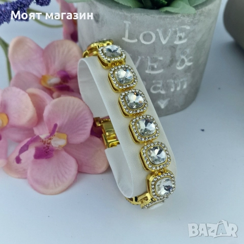 Гривна “Кристални сърца”