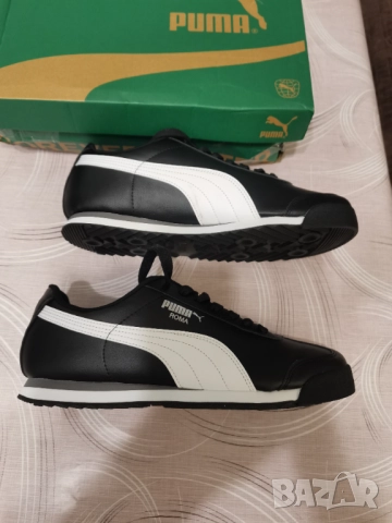 Мъжки кажени маратонки Puma Roma Basic, снимка 3 - Маратонки - 52217256