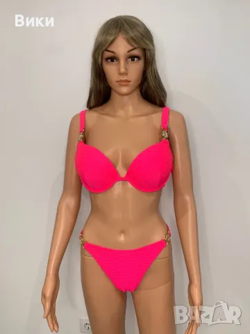 Бански с дебели подплънки, снимка 4 - Бански костюми - 49796345