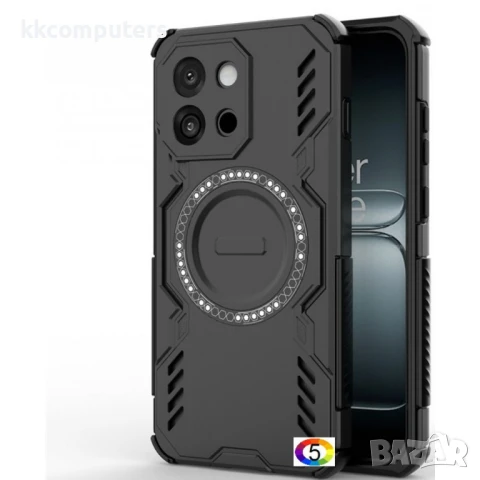 OnePlus 13s 5G / OnePlus 13T 5G Удароустойчив Magnetic /Butterfly Armor Hollow Heat Dissipation /PC , снимка 5 - Калъфи, кейсове - 51263378
