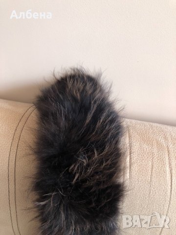 Яка естествен косъм от лисица, снимка 7 - Шалове - 35325412