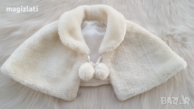 Бяло болеро наметало 2-4 години , снимка 6 - Детски пуловери и жилетки - 43983440