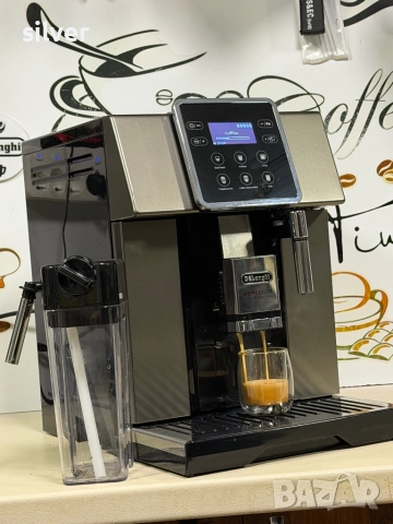 Кафемашина кафе автомат delonghi perfecta evo с гаранция, снимка 2 - Кафемашини - 52634432
